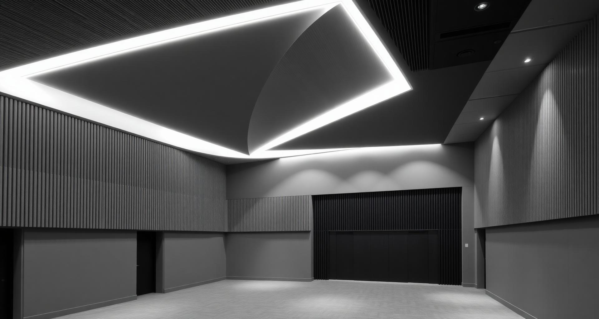 Acoustic ceiling architecture